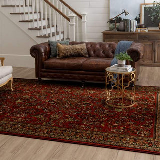 Karastan Spice Market Berdan Garnet Room Scene 2 