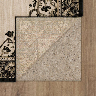 Karastan Elements Bosa Onyx Area Rug Back