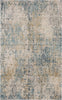 Karastan Tryst Botan Blue Area Rug Room 5x8 