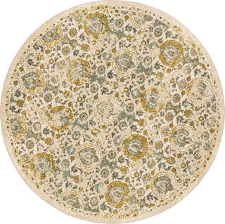 Karastan Touchstone Boyne Camel Area Rug 8' Round 