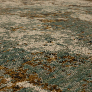 Karastan Elements Brockway Grey Area Rug Close Up 
