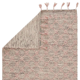 Jaipur Living Calixta Madrona CAX02 Light Pink/Cream Area Rug - Folded Corner