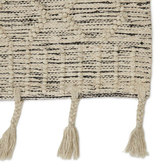 Jaipur Living Calixta Alemeda CAX04 Cream/Black Area Rug - Close Up