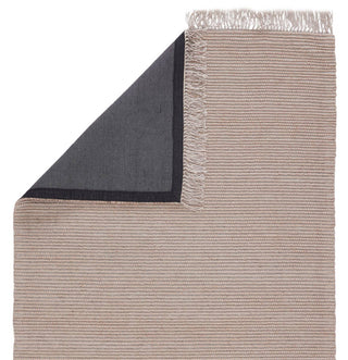 Jaipur Living Cloud Break Skye CBK03 Tan/Light Gray Area Rug - Folded Corner