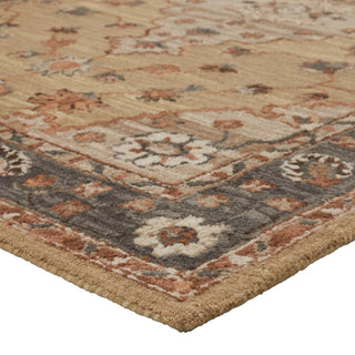 Jaipur Living Cardamom Bronya COM04 Tan/Gray Area Rug - Corner