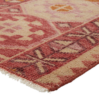 Jaipur Living Coredora Zetta CRD03 Pink/Cream Area Rug - Corner