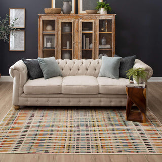 Karastan Elements Calliope Multi Area Rug Room Scene 1