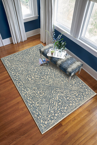 Capel Allure 9176 Beige Area Rug Rectangle/Vertical Stripe Rectangle Feature