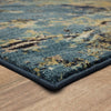 Karastan Intrigue Captivate Indigo Area Rug Corner 