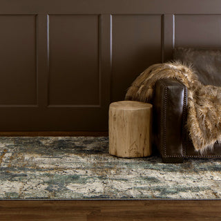 Karastan Elements Cave Creek Denim Area Rug Room Scene Featured 