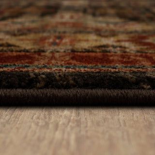 Karastan Spice Market Charlemont Charcoal Area Rug Binding