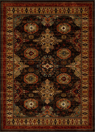Karastan Spice Market Charlemont Charcoal Area Rug Main Image 