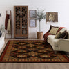 Karastan Spice Market Charlemont Charcoal rug Featured in living room