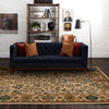 Karastan Spice Market Clarevale Vanilla Area Rug Room Scene 2 