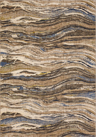 Karastan Enigma Continuum Smokey Grey Area Rug Main Image