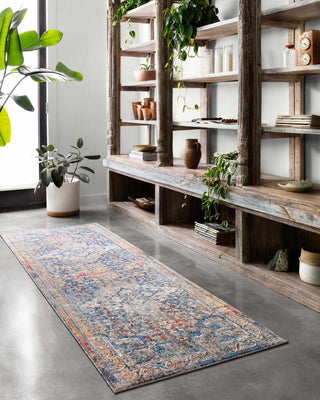 Loloi II Dante DN-04 Multi/Stone Area Rug Room Scene 2