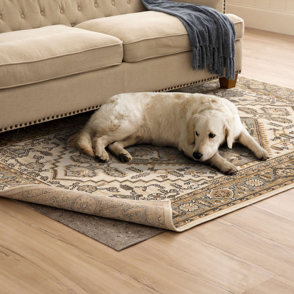 Karastan Pet Proof Rug Pad for Hard Floors or Carpet