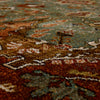 Karastan Spice Market Dalgliesh Aquamarine Area Rug Close Up 