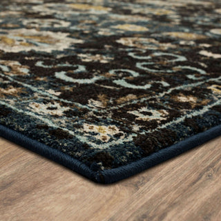 Karastan Touchstone Deveron Blue Teal Area Rug