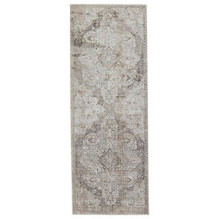 Jaipur Living En Blanc Ginevra EBC04 Gray/Ivory Area Rug by Vibe Runner Image