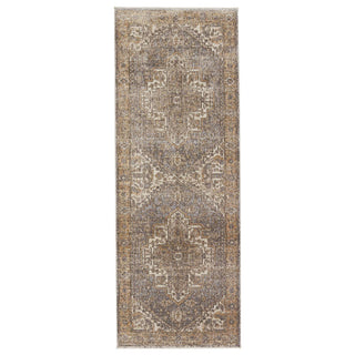 Jaipur Living En Blanc Venn EBC05 Tan/Gray Area Rug by Vibe Runner Image