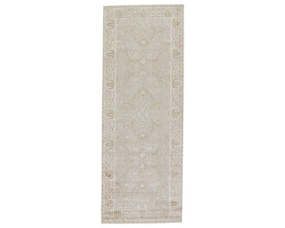 Jaipur Living En Blanc Dhaval EBC09 Light Gray/White Area Rug by Vibe Runner Image