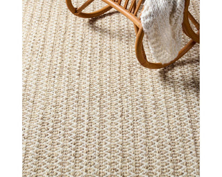 Jaipur Living Enclave Pompano ENC04 Beige/Ivory Area Rug Close Up Room Image