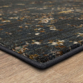 Karastan Elements Eastmont Denim Area Rug Corner Close Up