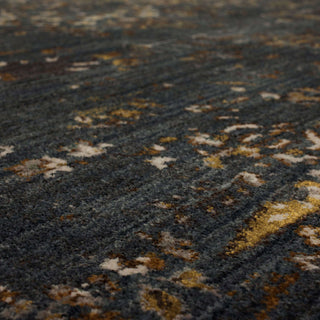 Karastan Elements Eastmont Denim Area Rug Close Up