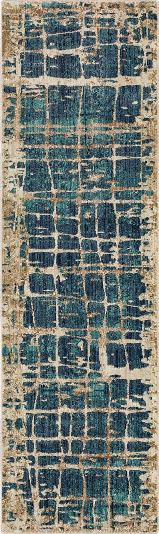 Karastan Expressions Elan Lagoon Area Rug by Scott Living