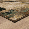 Karastan Intrigue Envision Aquamarine Area Rug Corner