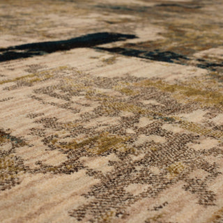 Karastan Intrigue Envision Aquamarine Area Rug Close Up