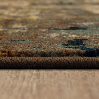 Karastan Intrigue Envision Aquamarine Area Rug Binding 