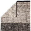 Jaipur Living Free Verse Light by Kavi Kuros Cinco FLK01 Black/Beige Area Rug - Folded Corner
