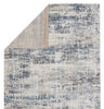 Jaipur Living Ferris Benton FRR01 Blue/Gray Area Rug - Folded Corner