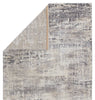 Jaipur Living Ferris Benton FRR02 Gray/Ivory Area Rug - Folded Corner