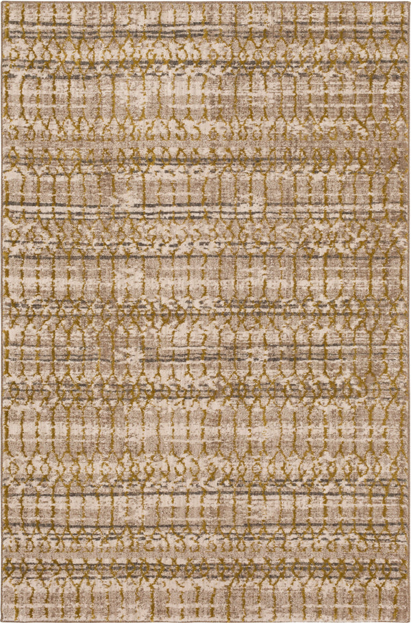 Karastan Cosmopolitan Flirt Brushed Gold Area Rug by Patina Vie Main Image