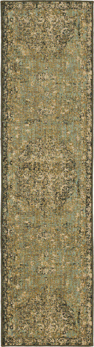 Karastan Titanium Floret Seagrass Area Rug by Patina Vie