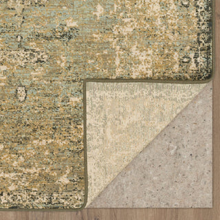 Karastan Titanium Floret Ivory Area Rug by Patina Vie Back