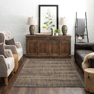 Karastan Elements Fowler Grey Area Rug Featured