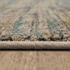 Karastan Elements Fowler Lagoon Area Rug Binding Close Up