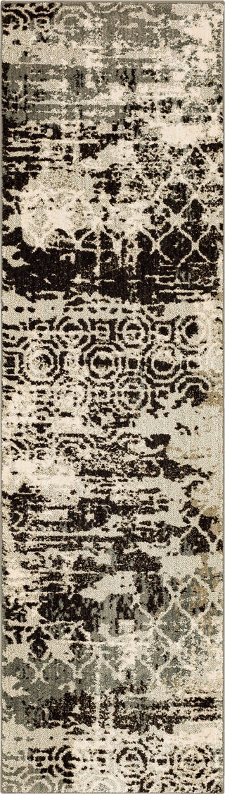 Karastan Artisan Frotage Charcoal by Area Rug Scott Living Runner
