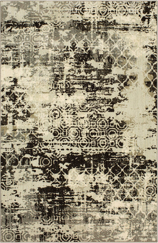 Karastan Artisan Frotage Charcoal by Area Rug Scott Living 5'3" x 7'10