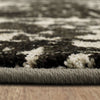 Karastan Artisan Frotage Charcoal by Area Rug Scott Living Binding Close Up