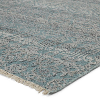 Jaipur Living Gaia Kora GAI01 Blue/Gray Area Rug - Corner