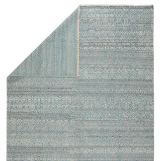 Jaipur Living Gaia Kora GAI01 Blue/Gray Area Rug - Folded Corner