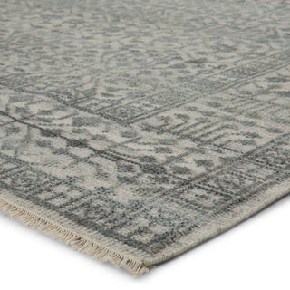 Jaipur Living Gaia Arinna GAI02 Gray/Light Blue Area Rug - Corner