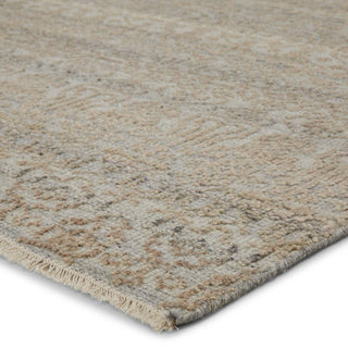 Jaipur Living Gaia Kora GAI03 Gray/Beige Area Rug - Corner