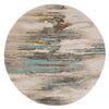 Jaipur Living Genesis Ryenn GES06 Gray/Blue Area Rug Round Image
