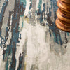 Jaipur Living Genesis Ryenn GES20 Teal/Gray Area Rug Close Up Room Scene Image